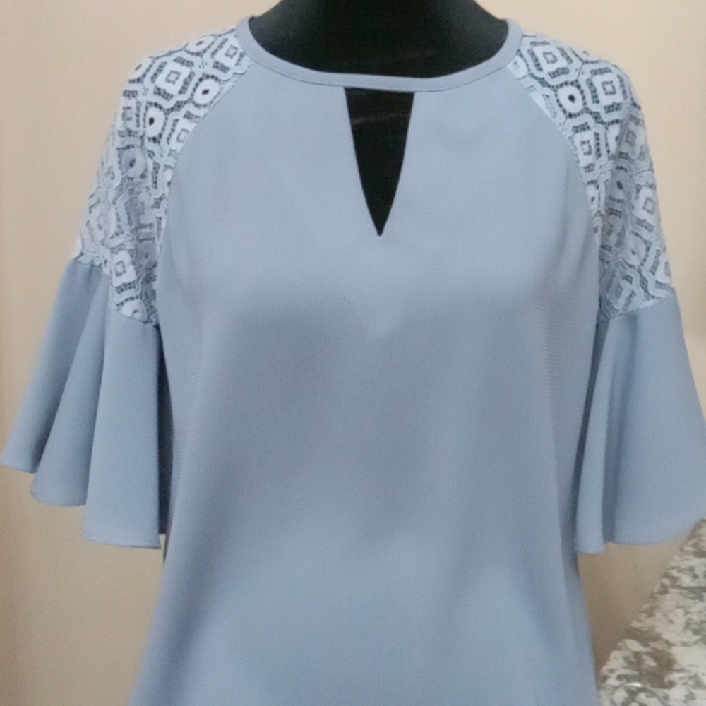 Flare Sleeve Blouse